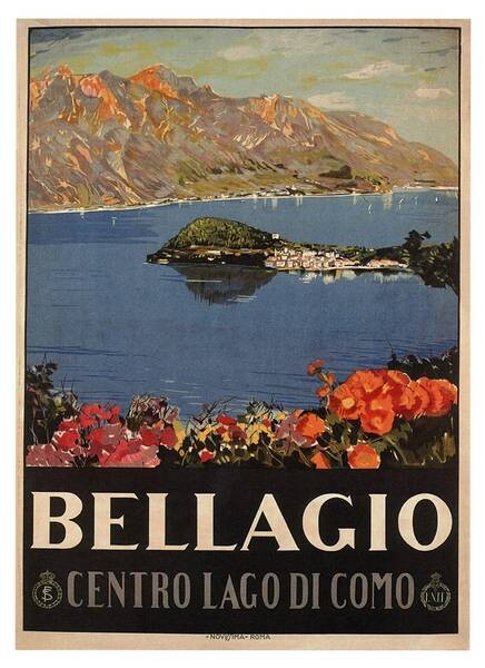 

Картина на холсте LegendArte Bellagio, многоцветный