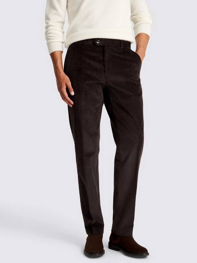 

Хлопковые брюки-чинос Tailored Fit Moss, Brown