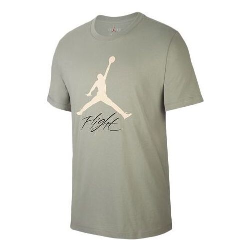 

Футболка jumpman flight баскетбол спортивные короткие рукава Air Jordan, серый