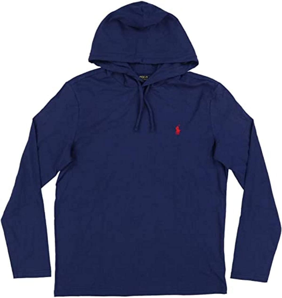 

Толстовка Polo Ralph Lauren Men's Jersey Hooded T-Shirt, Navy Blue