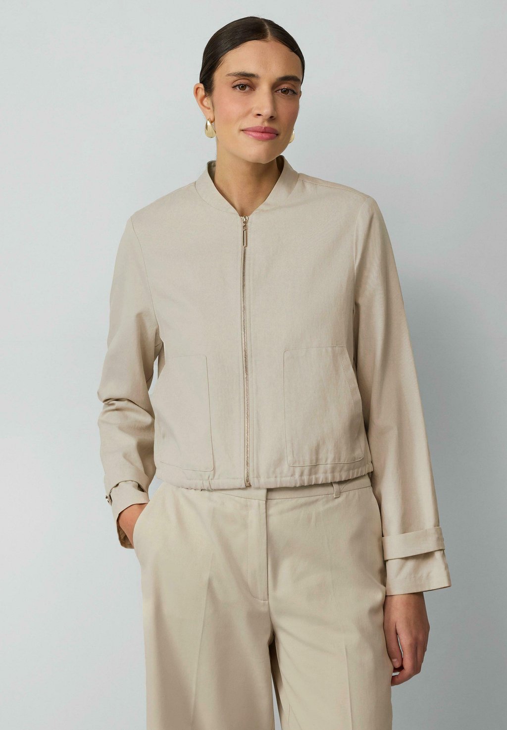 

Куртка-бомбер RELAXED FIT s.Oliver BLACK LABEL, песочный