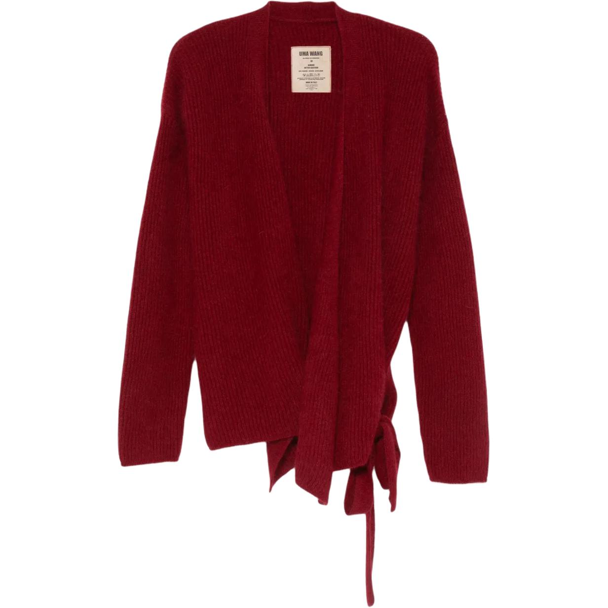 

Кардиган с завязками Uma Wang, красный