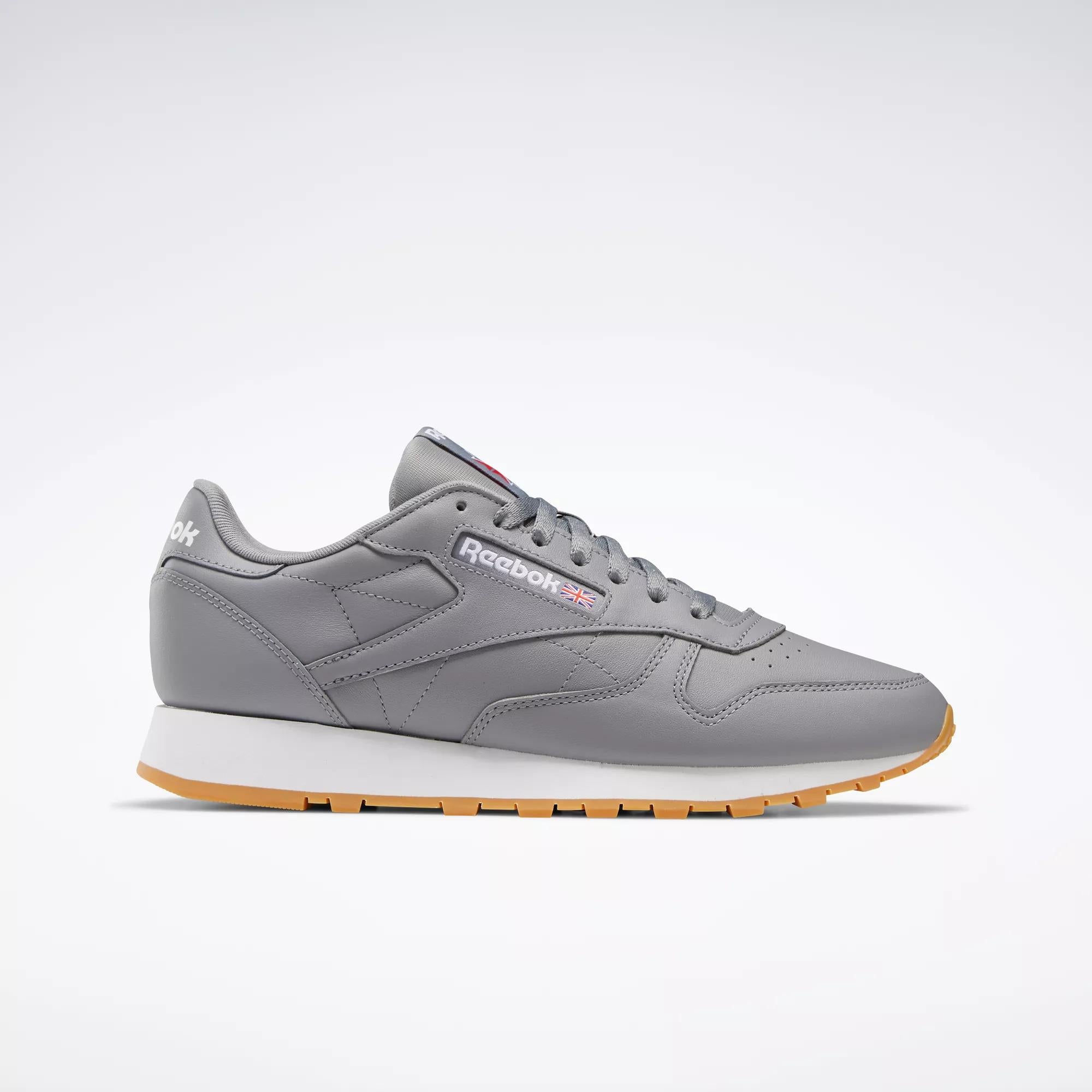 

Классические кожаные туфли Nao Serati Reebok, цвет pure grey 5 / ftwr white / reebok rubber gum-03