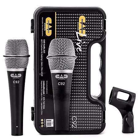 

Конденсаторный микрофон CAD C92 Handheld Cardioid Condenser Microphone