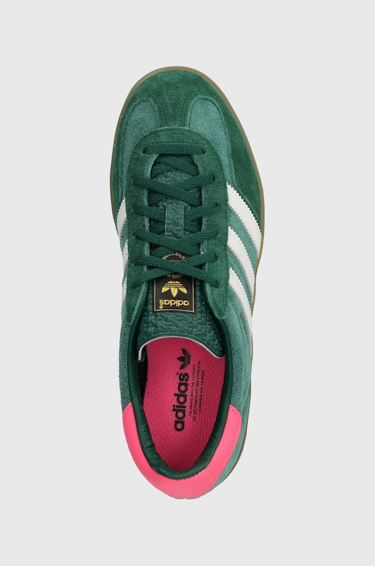 Кроссовки Gazelle Indoor Adidas Originals, зеленый — фото 4