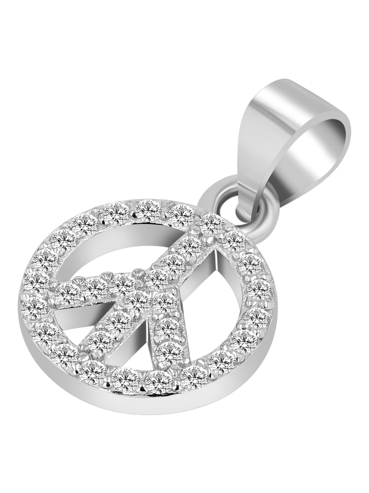 

Adeliás Женский кулон из серебра 925 пробы с кубическим цирконием в серебряной оправе