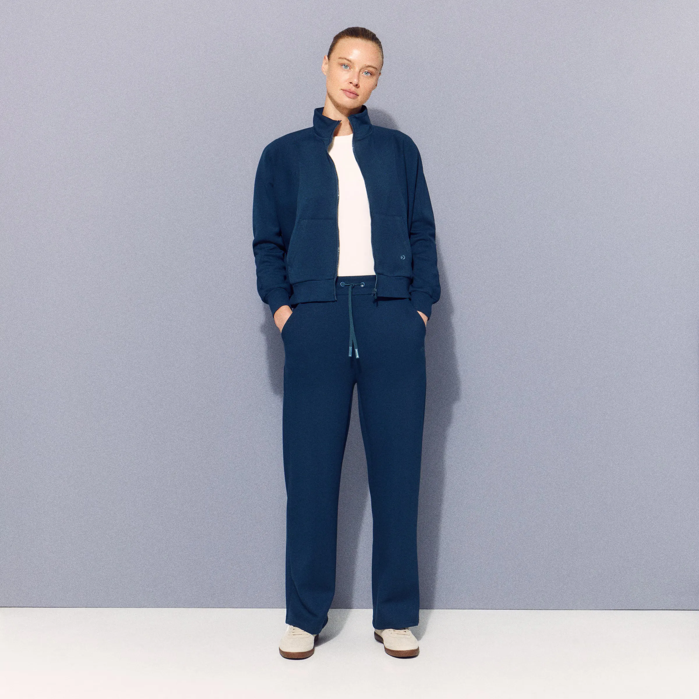 

Широкие длинные брюки из вискозы Sportcasual для женщин Boomerang, зеленый
