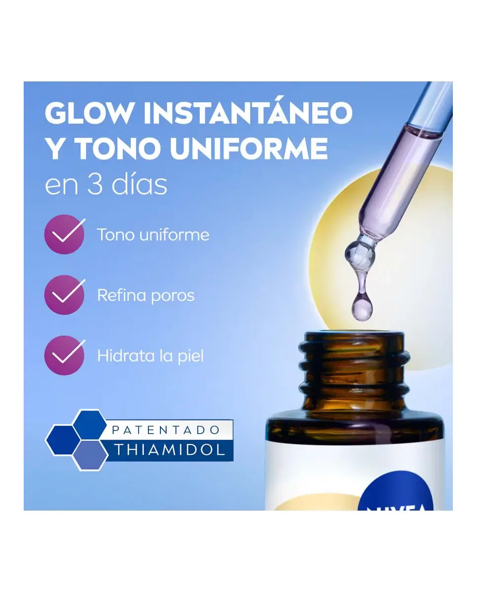 Сыворотка Nivea — Glow Instantáneo Luminous630 Skin Glow — фото 4