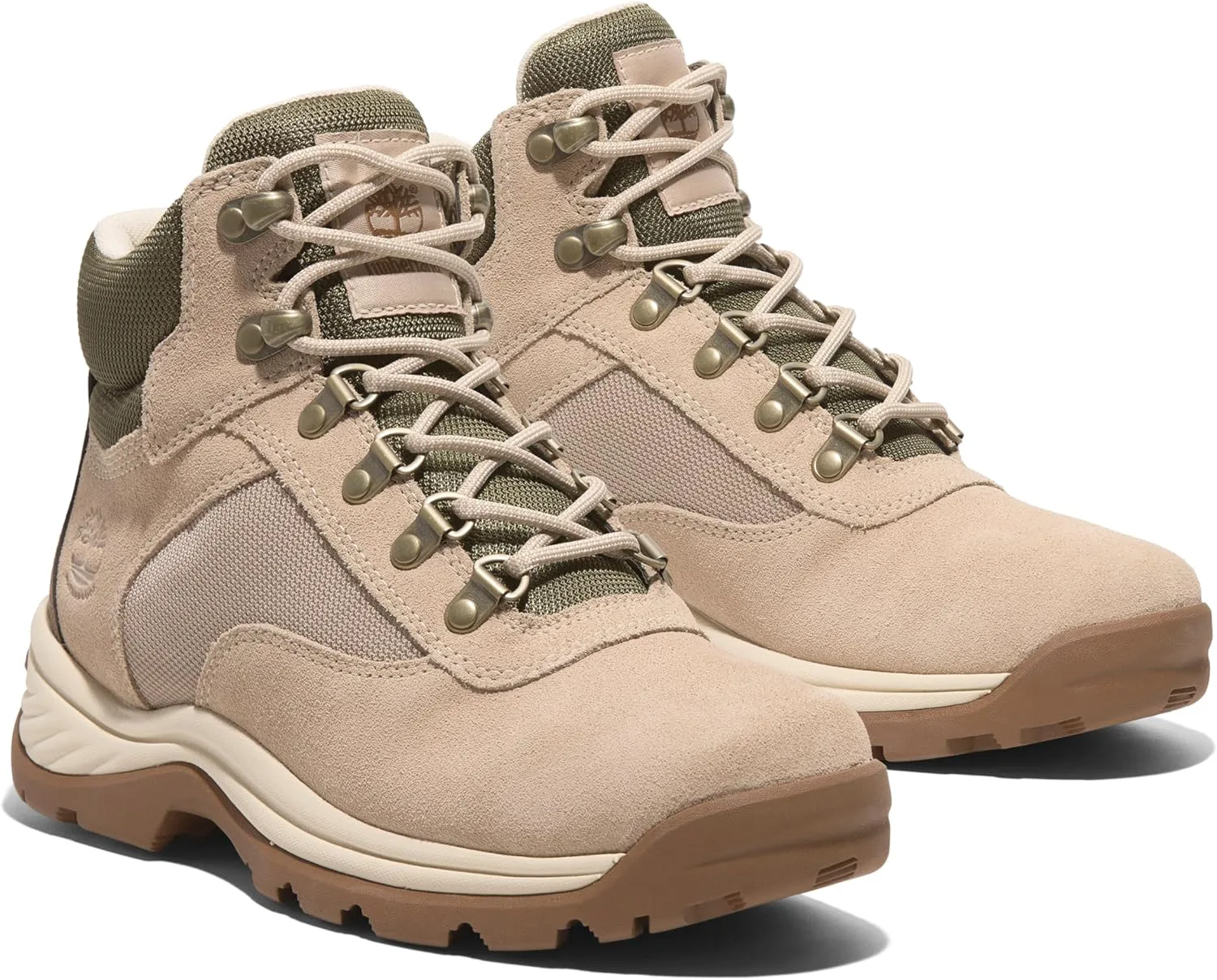 Мужские водонепроницаемые походные ботинки Timberland White Ledge Mid, светло-бежевый — фото 3