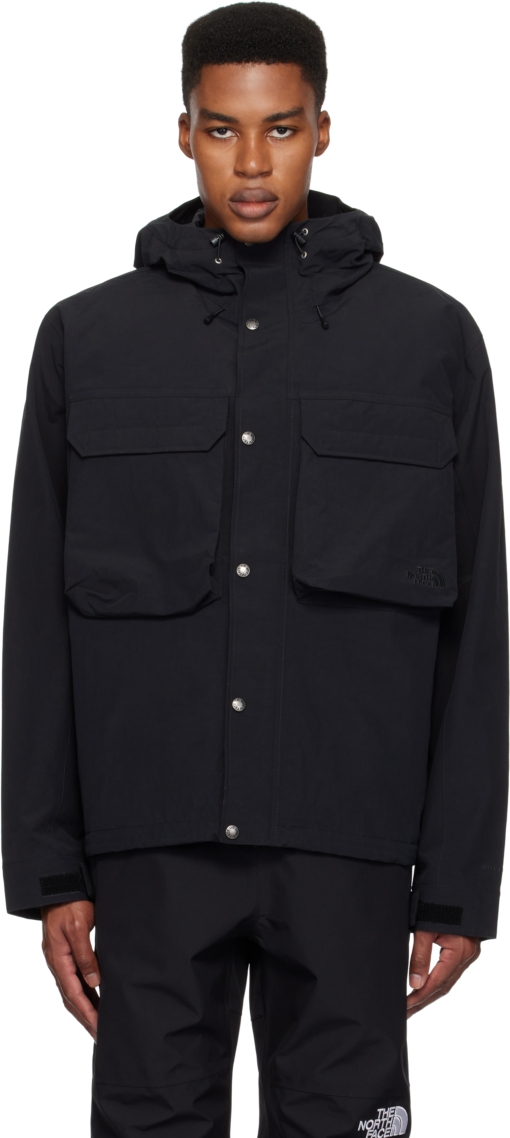 

Черная куртка-дождевик M66 Ripstop The North Face