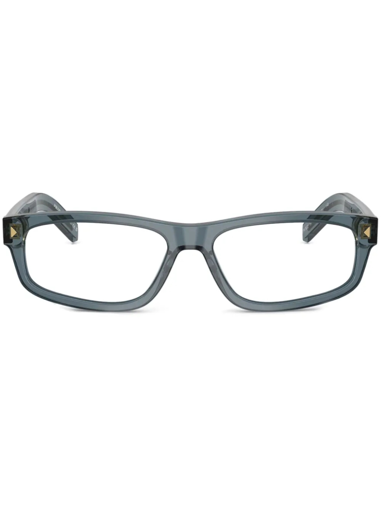 

Очки с логотипом Prada Eyewear, серый