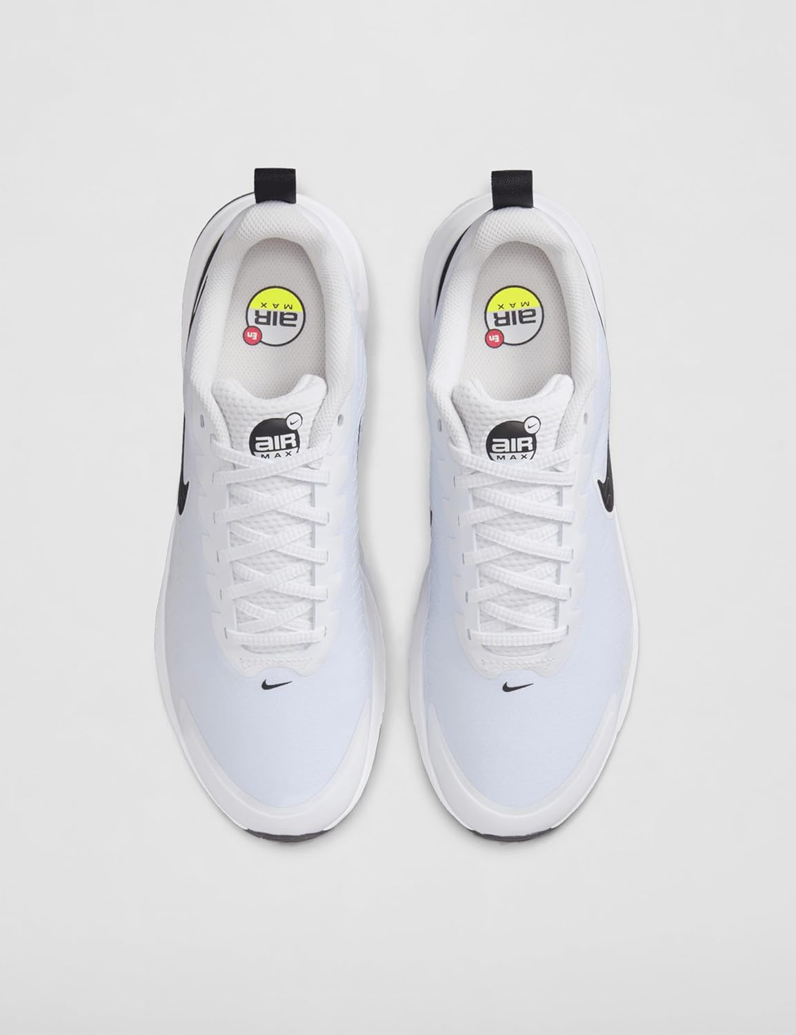 Мужские кроссовки Nike Air Max Nuaxis, белый/черный — фото 4