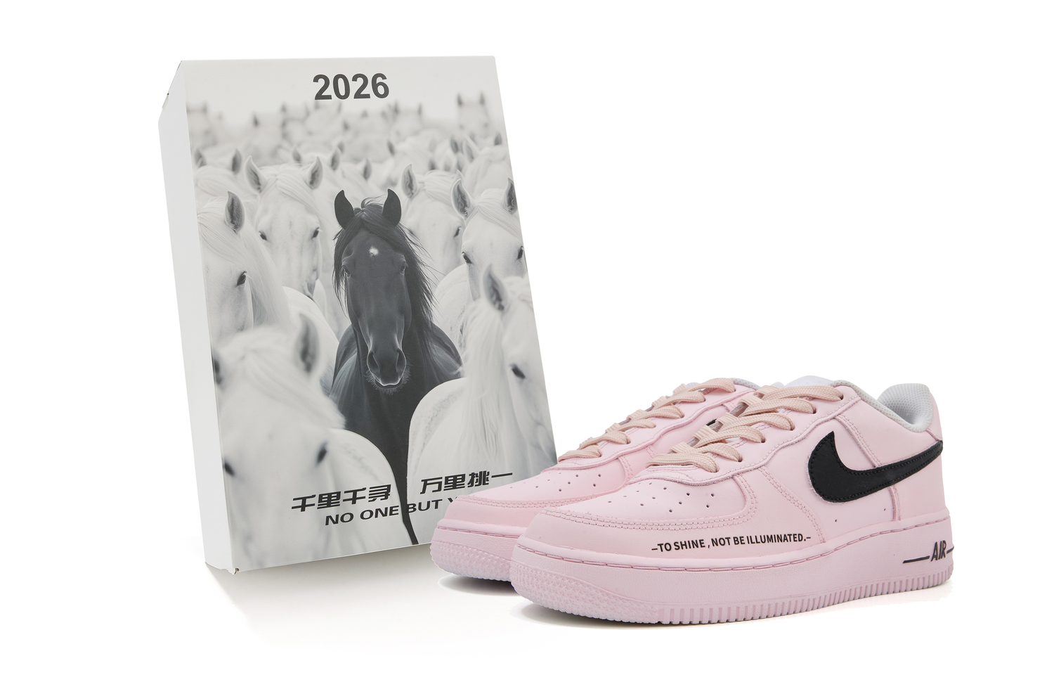 

Nike Air Force 1 Cherry Blossom Pink Declaration кожаные противоскользящие износостойкие низкие