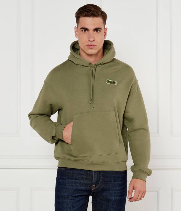 

Свитер Loose fit Lacoste, зеленый