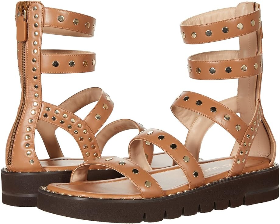 

Сандалии Stuart Weitzman Gala Lift Studs Sandal, оранжевый
