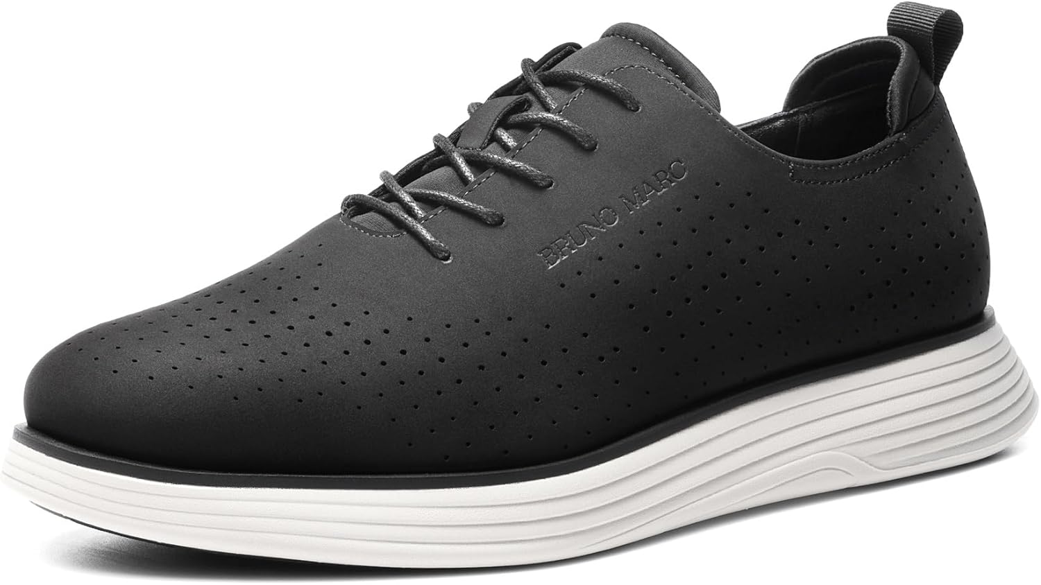 

Мужские модные кроссовки-оксфорды Bruno Marc MaxFlex, классические повседневные туфли, черный