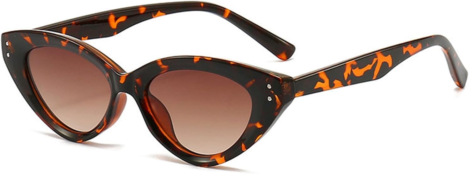 

Модные солнцезащитные очки «кошачий глаз» от Helena для женщин, винтажные дизайнерские очки в стиле 90-х, стильные солнцезащитные очки с защитой от УФ-излучения UV400, C3