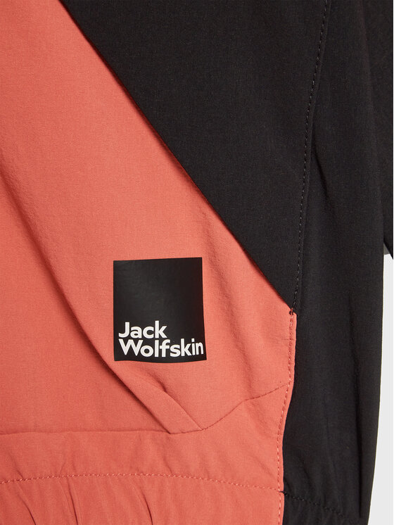 Куртка softshell regular fit Teen 1609811 Jack Wolfskin, красный — фото 3