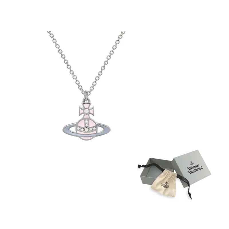 

Vivienne Westwood Серебряное ожерелье из латуни для мужчин Silver