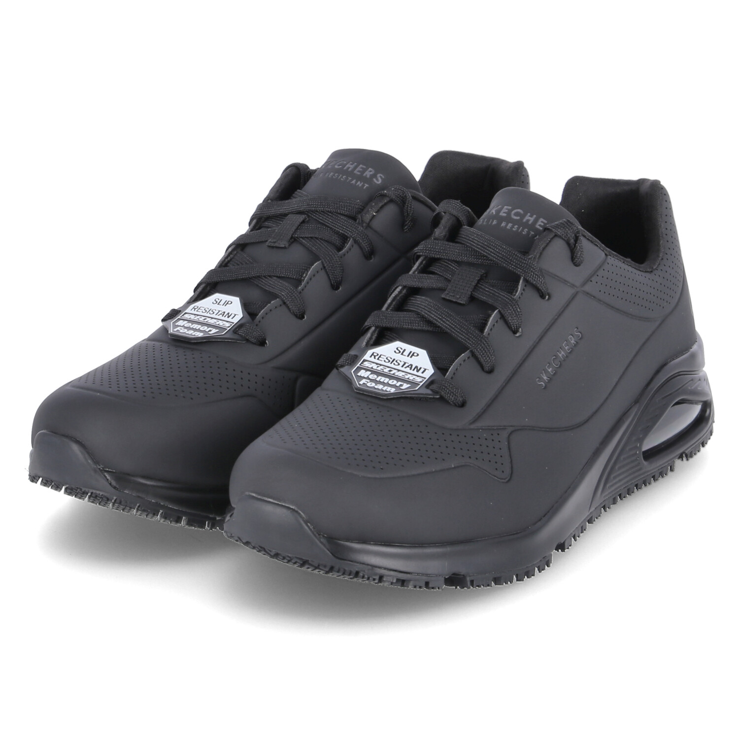 

Низкие кроссовки Skechers Low SUTAL, черный, Черный;серый, Низкие кроссовки Skechers Low SUTAL, черный