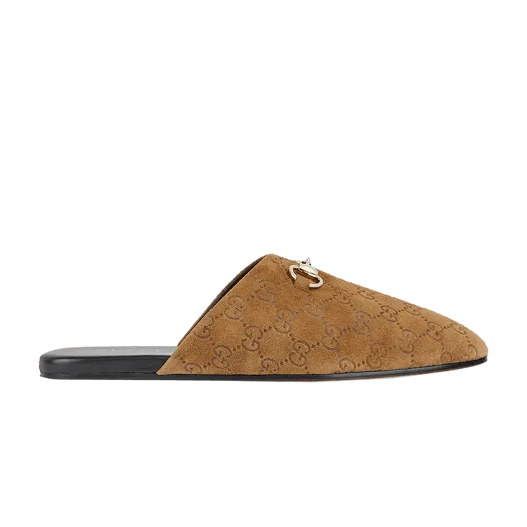 

Мюли Gucci Horsebit Mule, Brown Suede