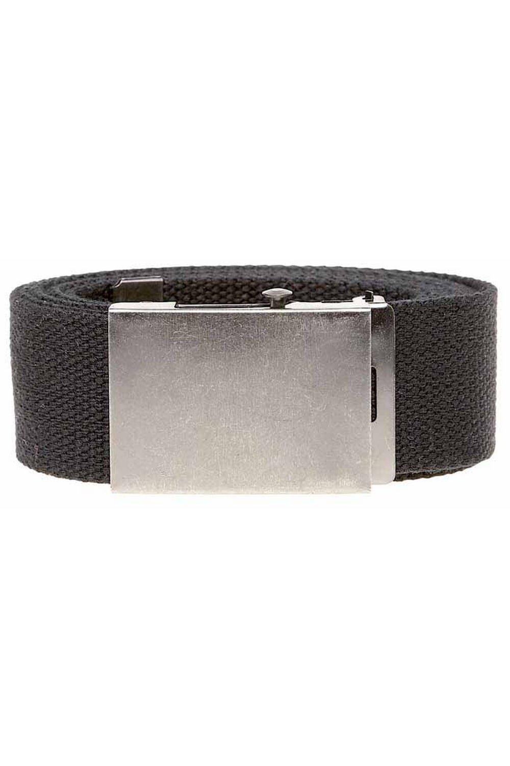 

Однотонный ремень из лямки Kingsize Edward Duke Clothing, черный