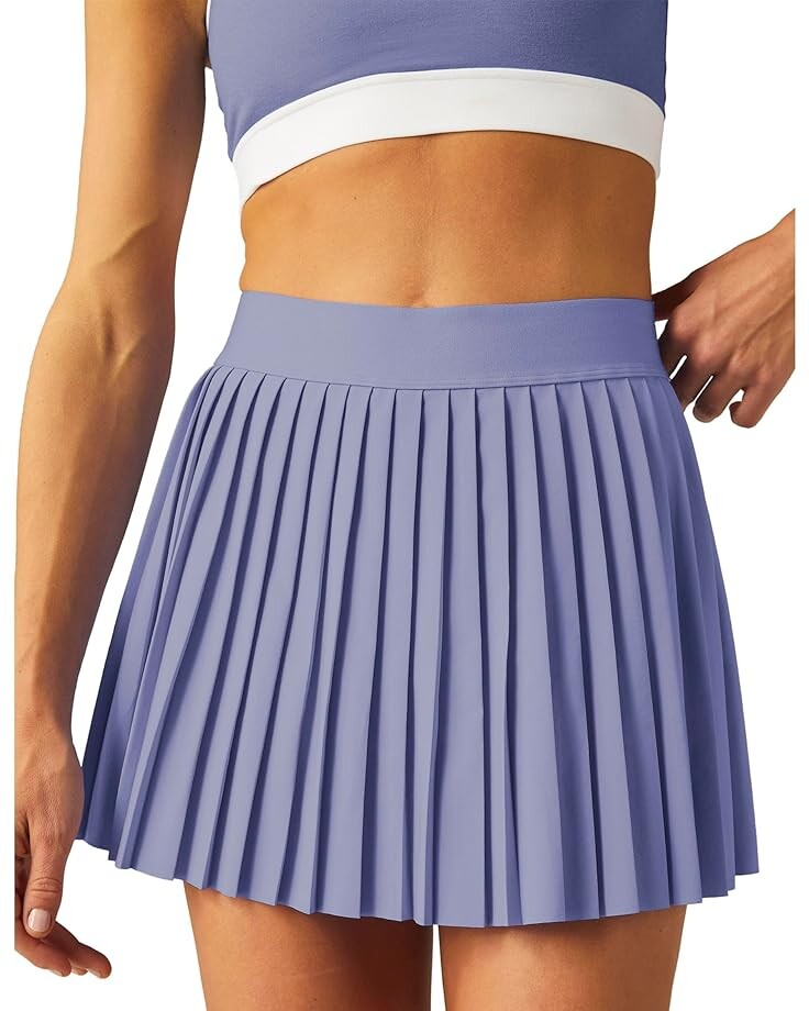 

Юбка Beyond Yoga If You Pleats Miniskirt, цвет Periwinkle Cloud