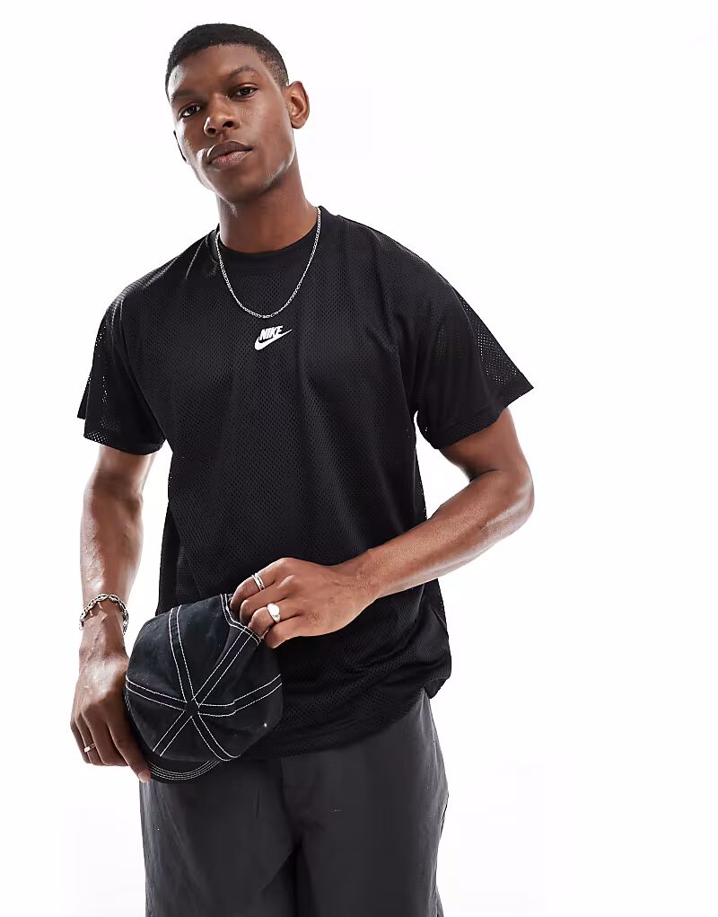 

Футболка Nike Mesh черного цвета