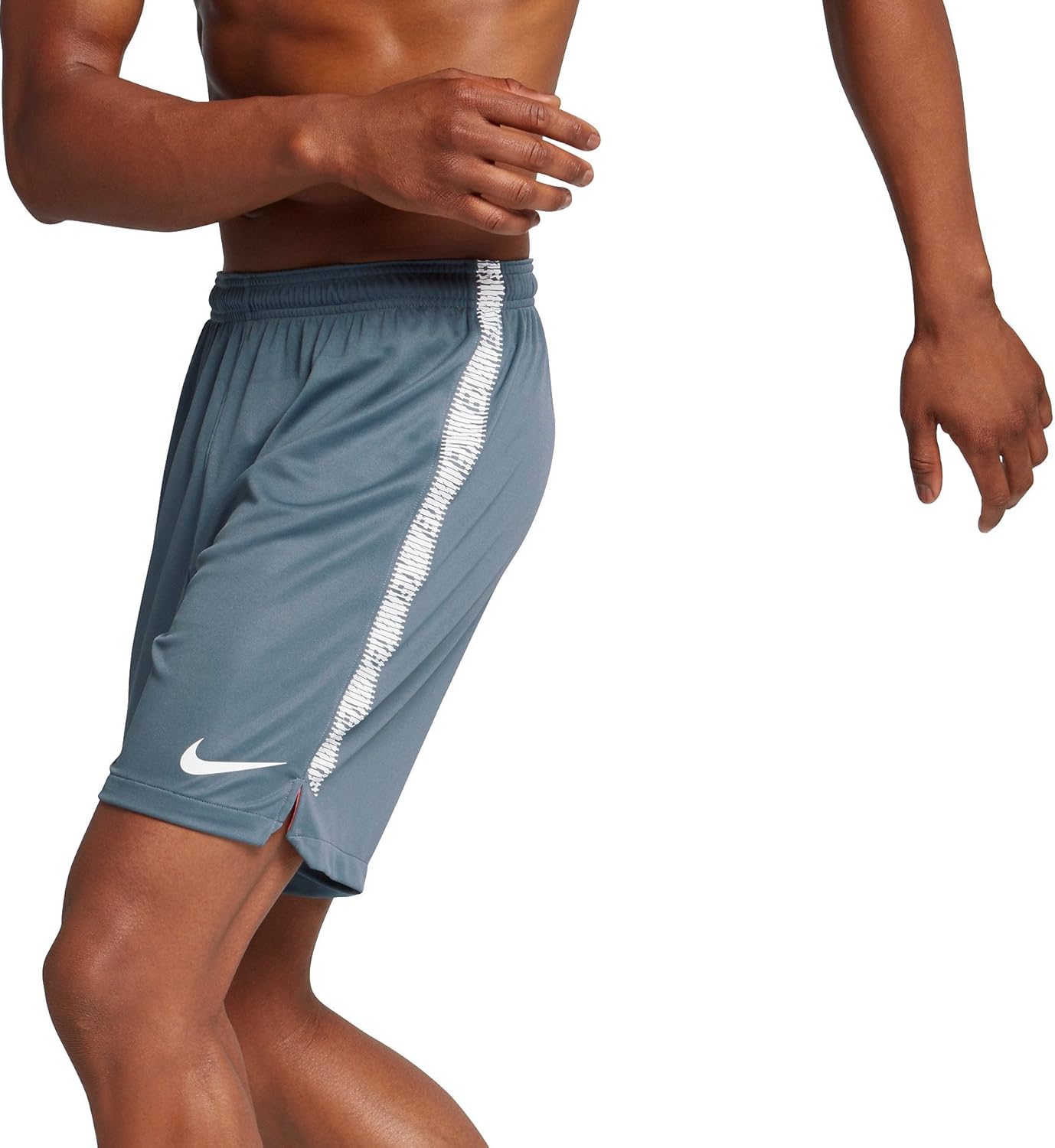 Футбольные шорты Nike Dry Squad для мужчин, Grey(859908-497)/White/Pink — фото 2