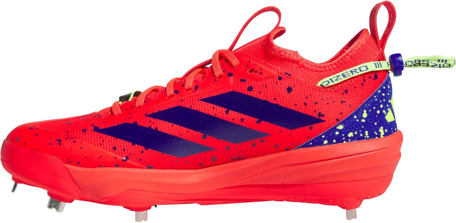 Мужские бейсбольные кроссовки Adidas Adizero Impact 2.0 Shades Molded, красный/синий