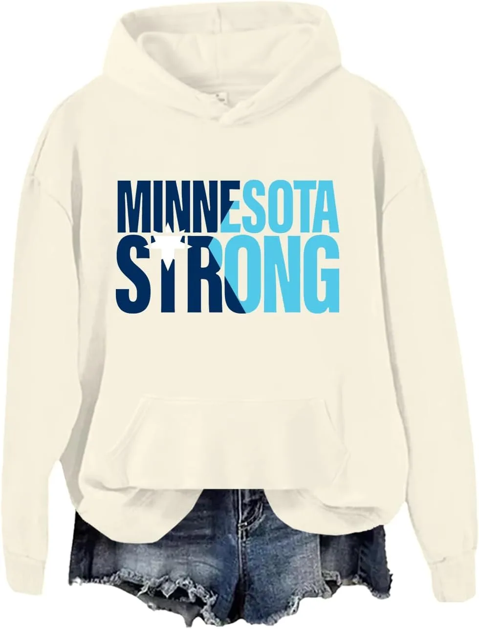 

Толстовка Minnesota Strong с принтом I Stand with Minnesota Phncal