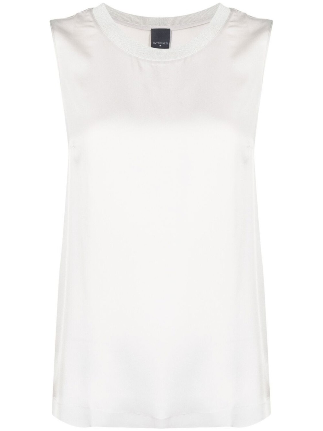 

Lorena Antoniazzi топ тонкой вязки, серый