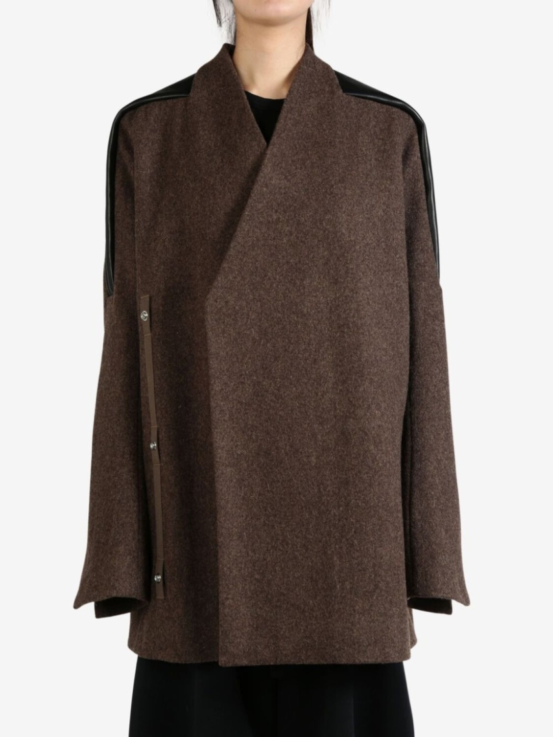 

Двубортный пиджак Rick Owens, коричневый