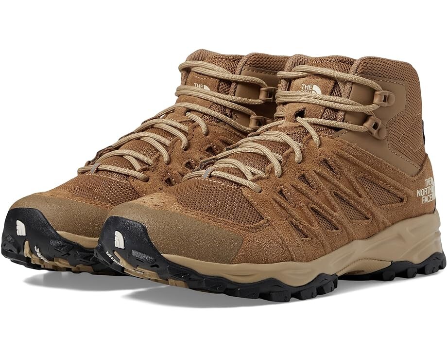 

Походная обувь The North Face Truckee Mid, цвет Utility Brown/Khaki Stone