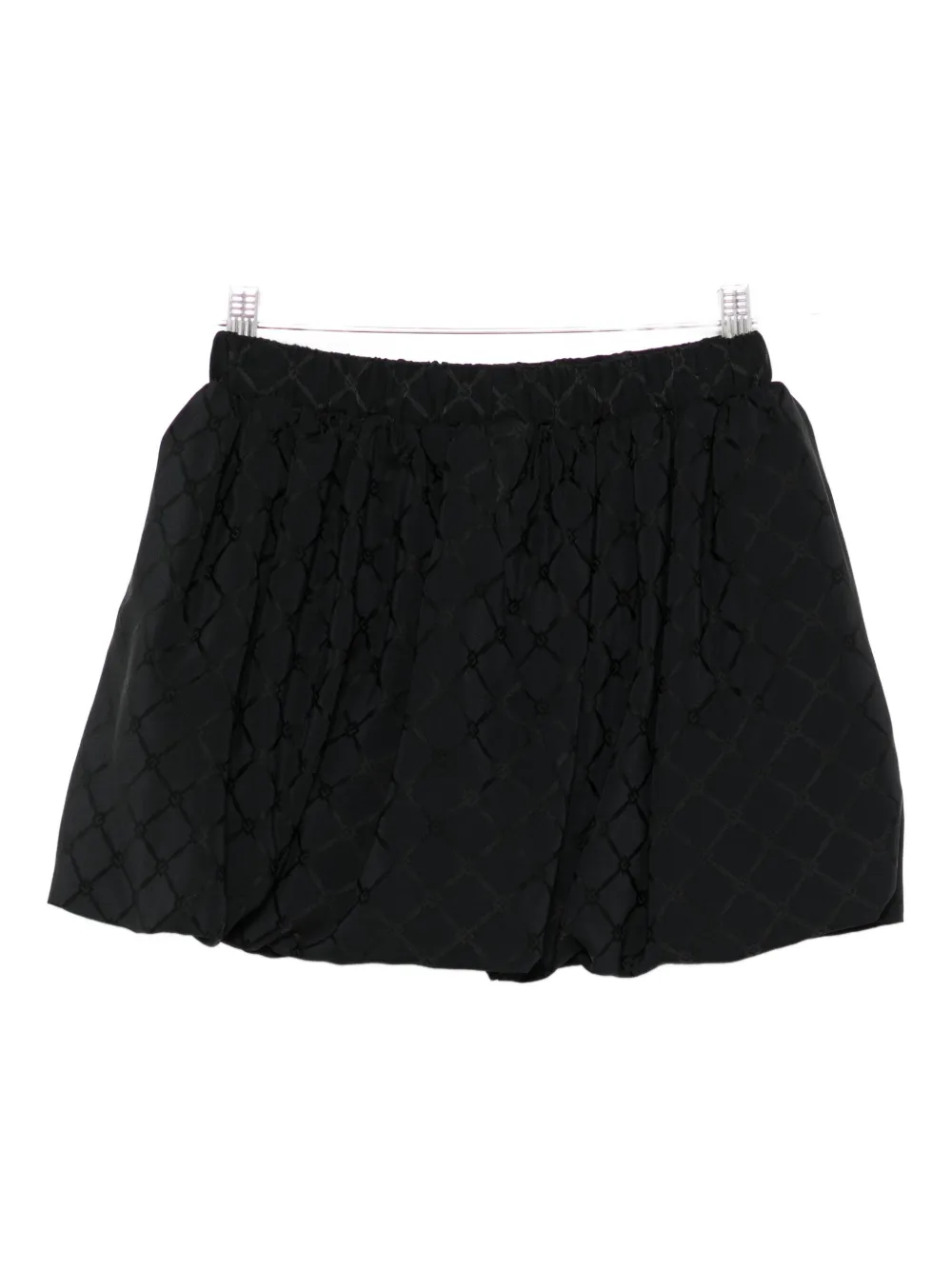 Юбка с жаккардовым узором Elisabetta Franchi Kids, черный — фото 2