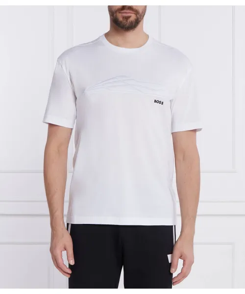 

Футболка из титана Regular fit Boss Green, белый