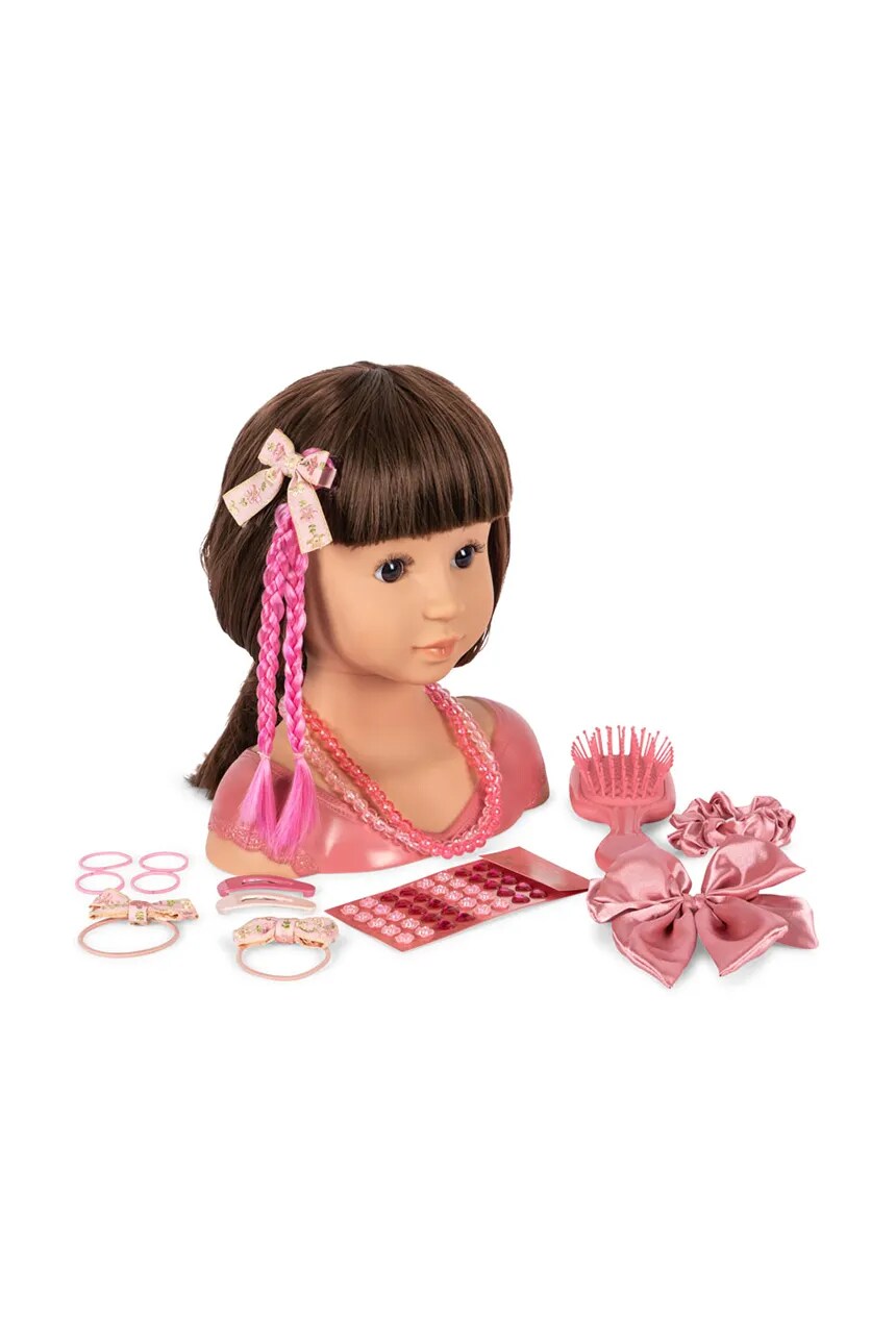 

Парикмахерский набор STELLA STYLING DOLL Konges Sløjd, розовый