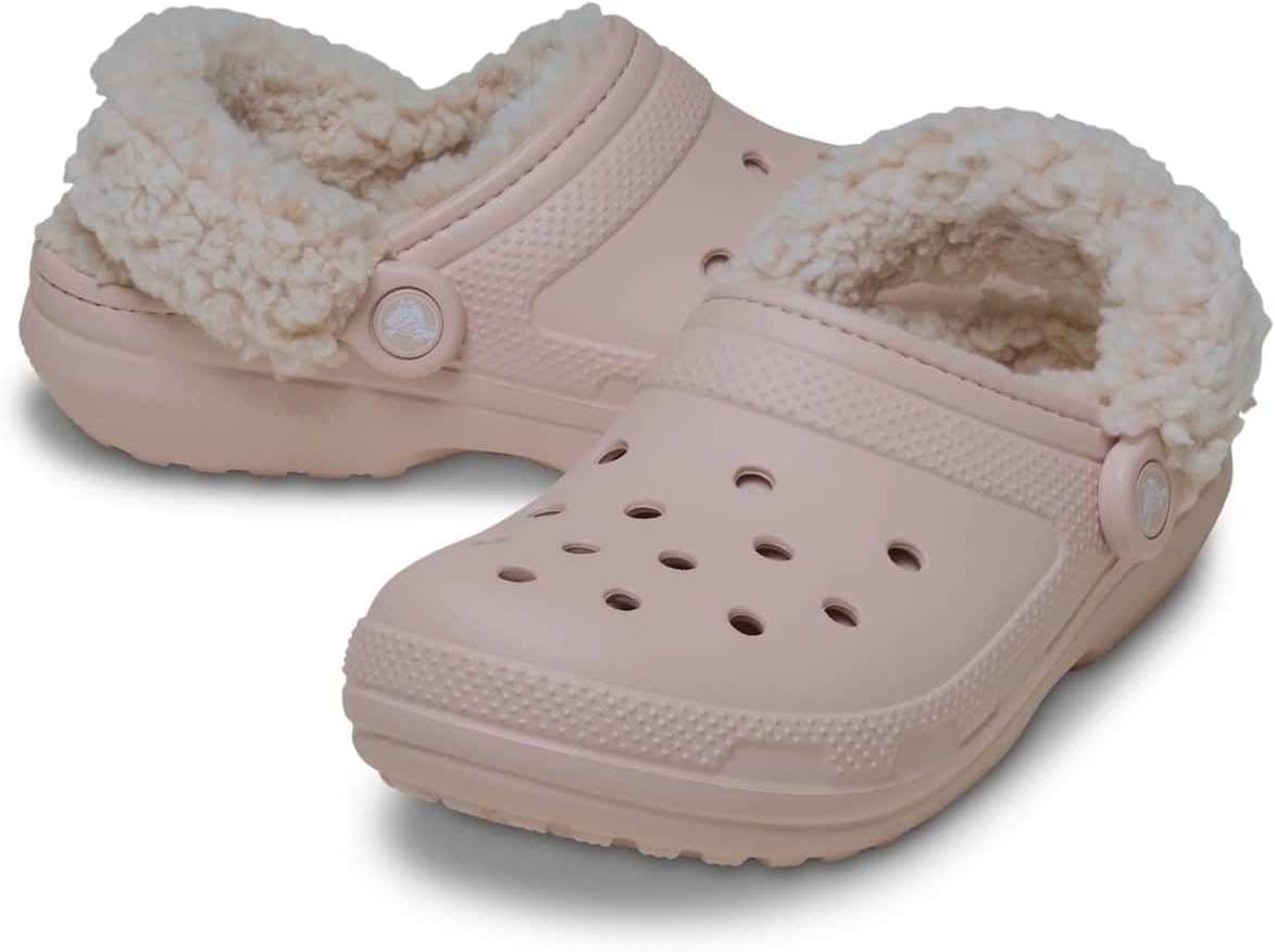 Классические сабо Crocs унисекс для взрослых на флисовой подкладке, мягкие тапочки для женщин и мужчин, Quartz — фото 2