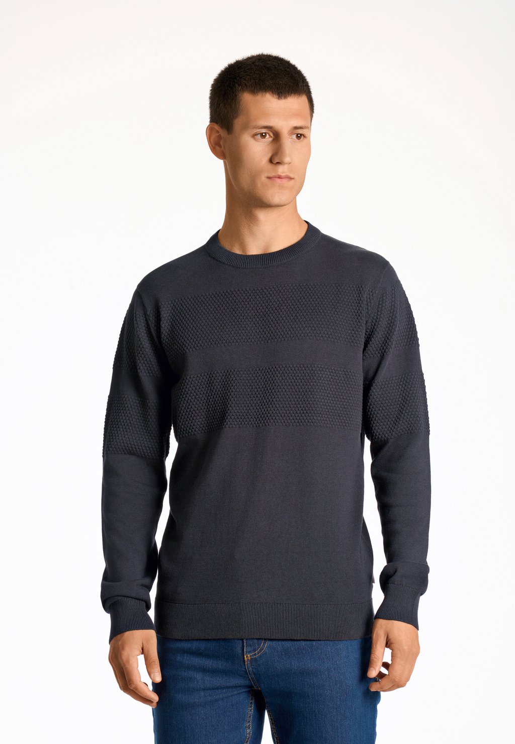 

Джемпер PURL O-NECK Lindbergh, темно-синий