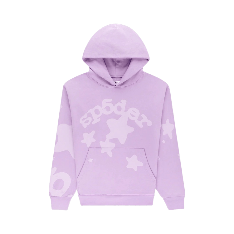 

Худи Sp5der Beluga V2 Hoodie 'Acai', розовый