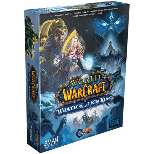 

Настольная игра Z-Man Games World of Warcraft: Wrath of the Lich King