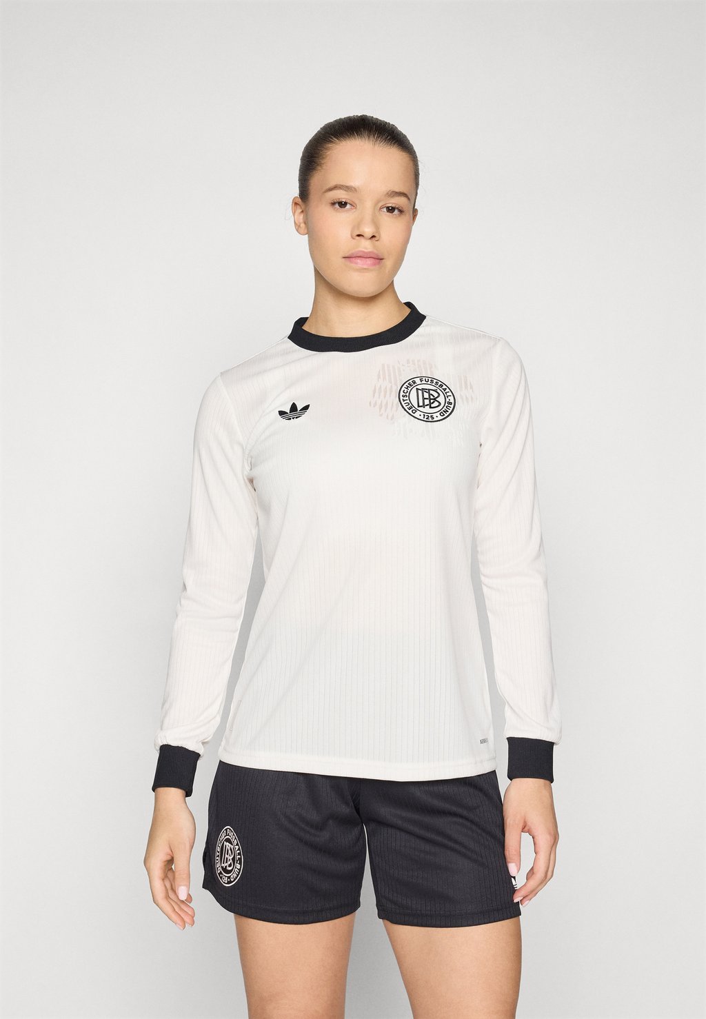 

Форма национальной сборной DEUTSCHLAND DFB 125 ANNIVERSARY - Long sleeved top Adidas Originals, черный