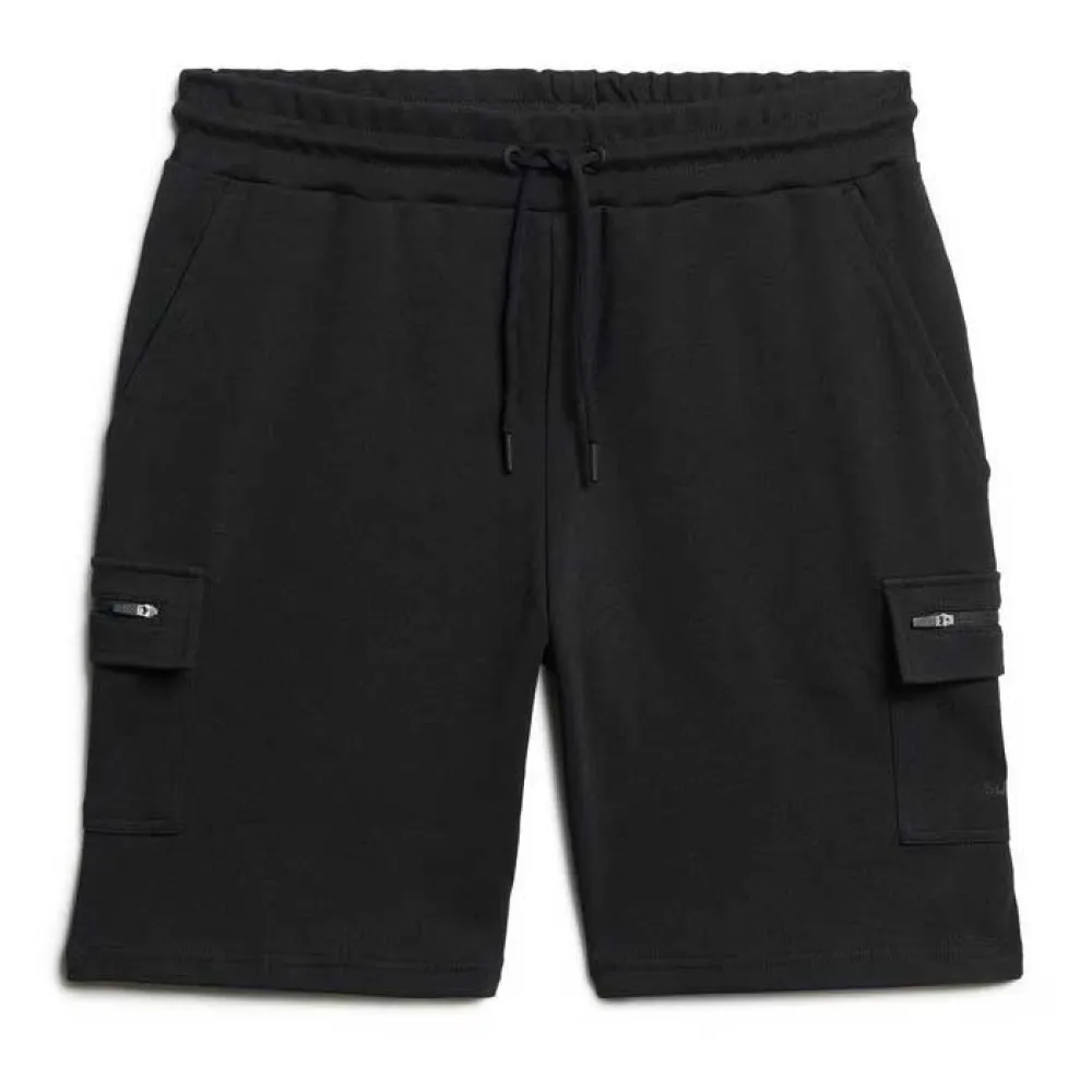 

Шорты Superdry Tech Logo cargo, черный
