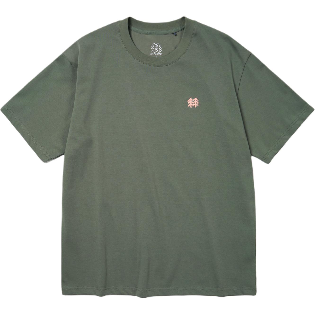 

Футболка унисекс KOLON SPORT, светлый хаки