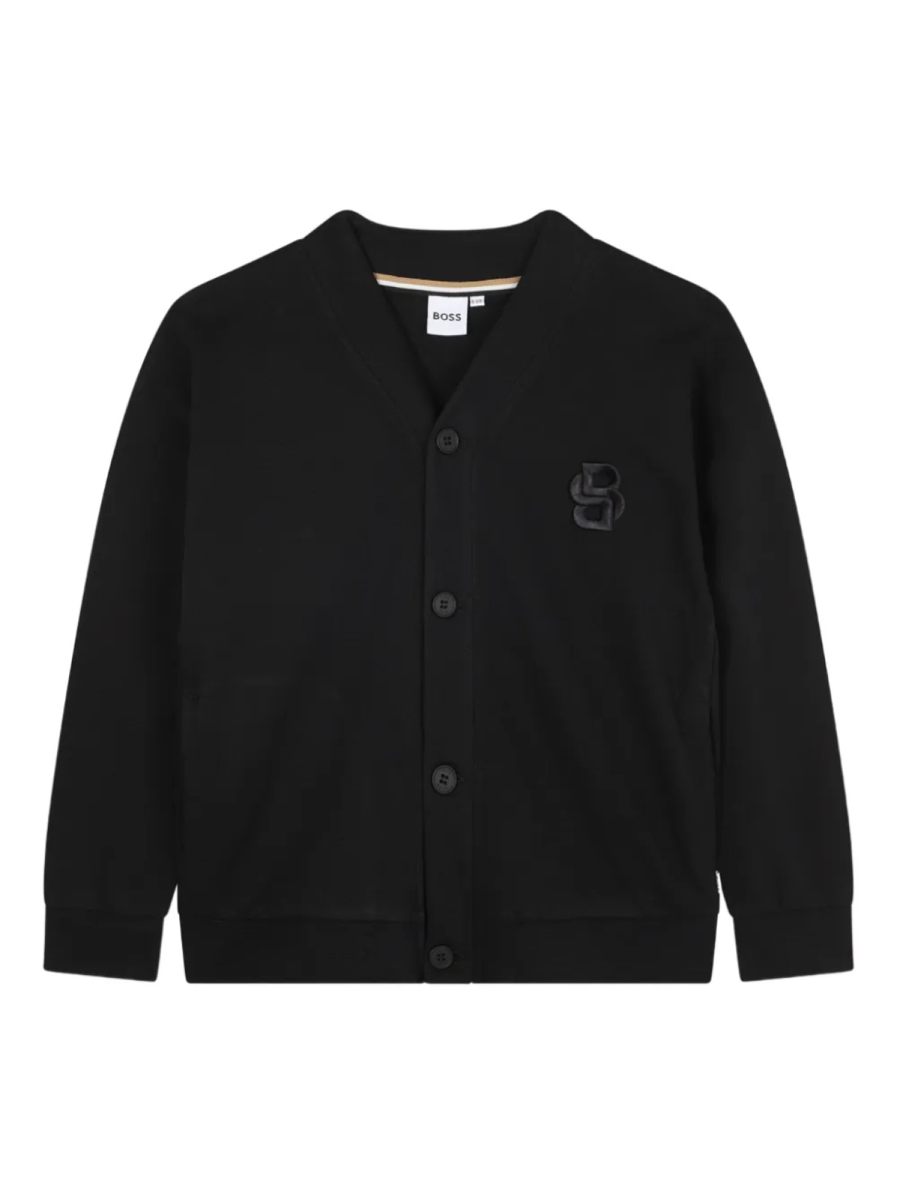 

BOSS Kidswear кардиган на пуговицах, черный