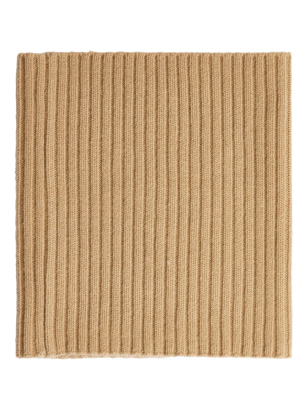 

Шарф в рубчик Fursac, коричневый