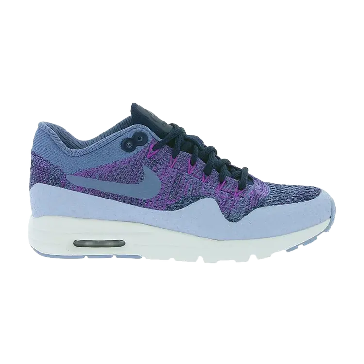 Кроссовки Nike Wmns Air Max 1 Ultra Flyknit 'Ocean Fog', синий