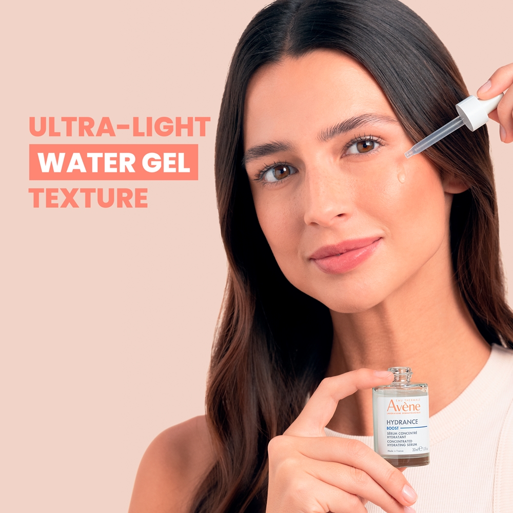Сыворотка Avene — Концентрированная Hydrance Boost с интенсивным увлажняющим эффектом Avène, 30 мл — фото 4
