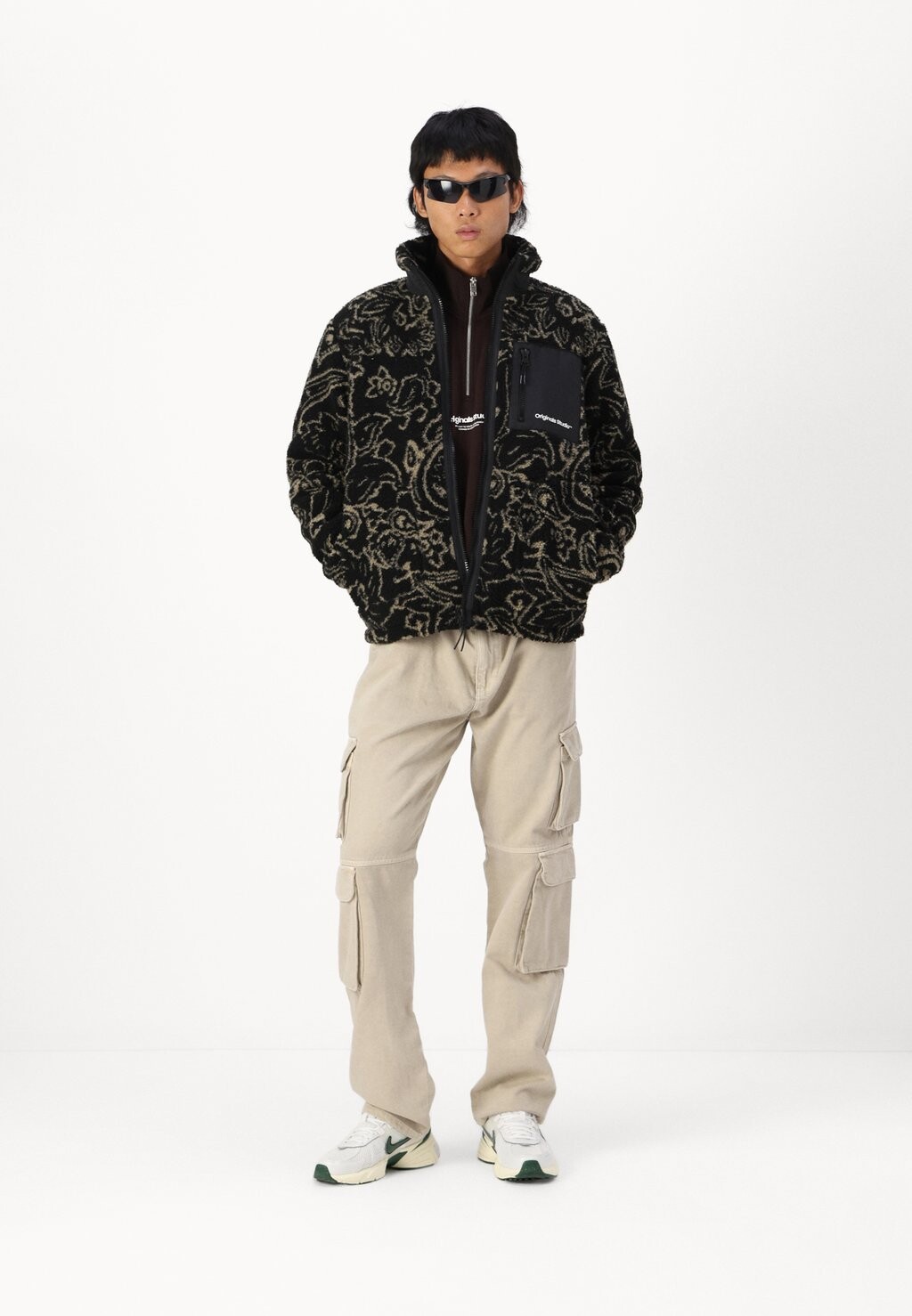 

Флисовая куртка JORVESTERBRO JACKET Jack & Jones, черный