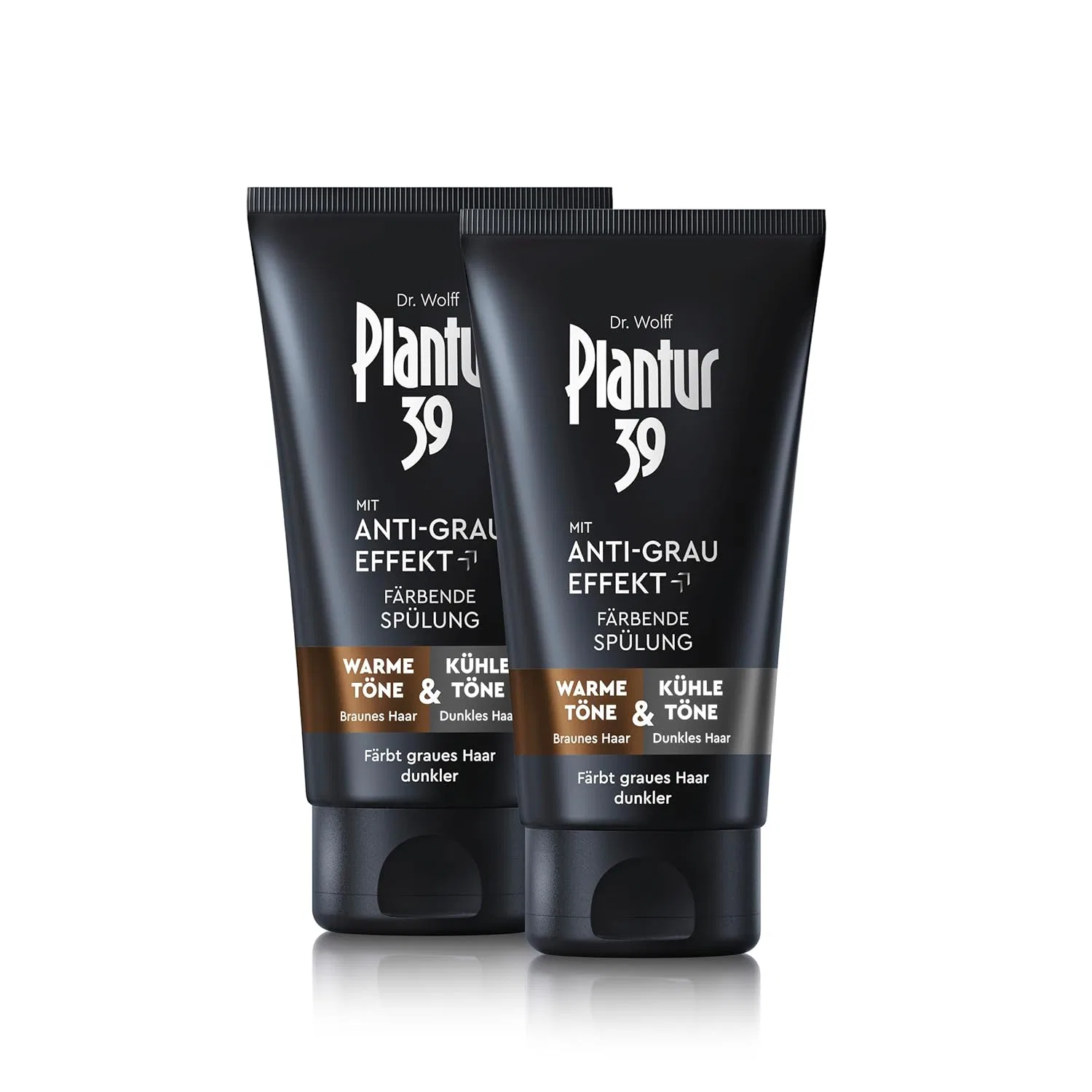 Кондиционер Plantur 39 Anti Grey Dye для темных волос, 2 x 150 мл Plantur 39